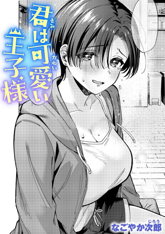 なごやか次郎『君は可愛い王子様』のメインビジュアル。クールな義姉と義弟の背徳的な関係を描いたFANZA同人誌
